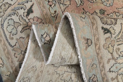 11'2x12'6 ft, OVERSIZED PERSIAN RUG, Orange