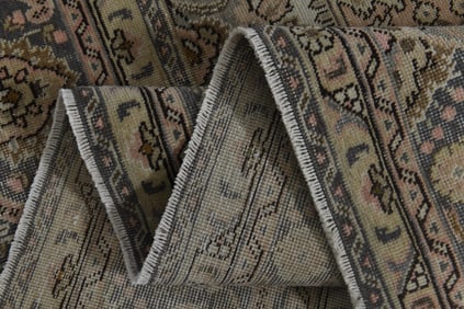 9'2x12'5 ft, HERIZ PERSIAN RUG, Minimalist Décor