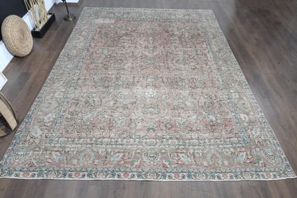 9'8x10 ft, COLORFUL MINIMALIST RUG