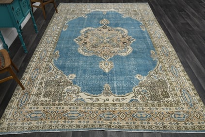 8.4x12.9 ft, VINTAGE OUSHAK RUG