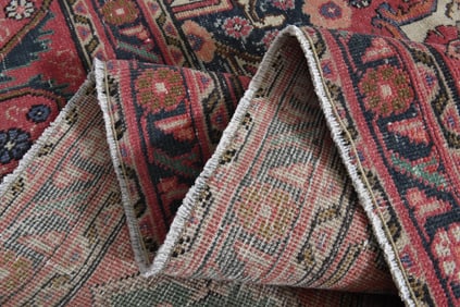 9.5x12.6 ft, PINK PALACE RUG