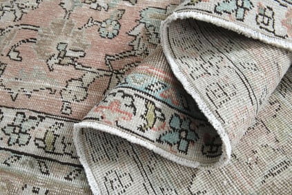 9'5x12'5 ft, ORANGE PERSIAN RUG