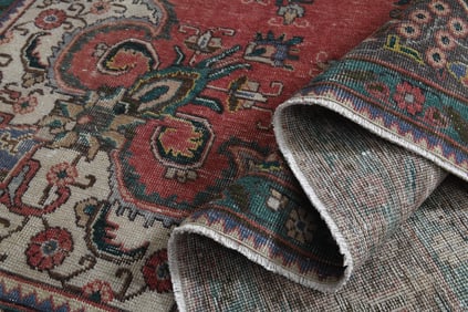 9'7x12'1 ft, ANTIQUE PERSIAN RUG