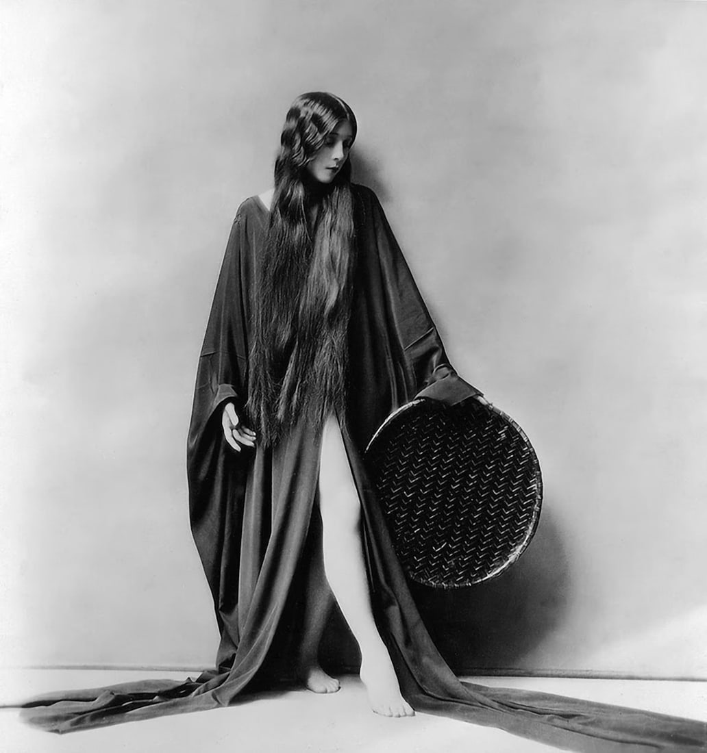 1925, OLIVE ANN ALCORN_BY ALFRED CHENEY JOHNSTON: Title: 1925, OLIVE ANN ALCORN_BY ALFRED CHENEY JOHNSTON Artist/Source: ALFRED CHENEY JOHNSTON Original Date: 1925 Dimensions (in inches): 8 X 10" Description: || UNITED STATES SHIPPING ONLY! || This l