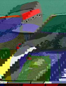 1972 Maurice Esteve Original Lithograph Aristovert XXe Siecle: Artist: Maurice Esteve Country: France Title: Aristovert Medium: Original Lithograph Marks: Not signed, not numbered Paper Size: 12.5 x 9.5 inch Printed: 1972 by Mourlot Provenance: XXe Siecle 1