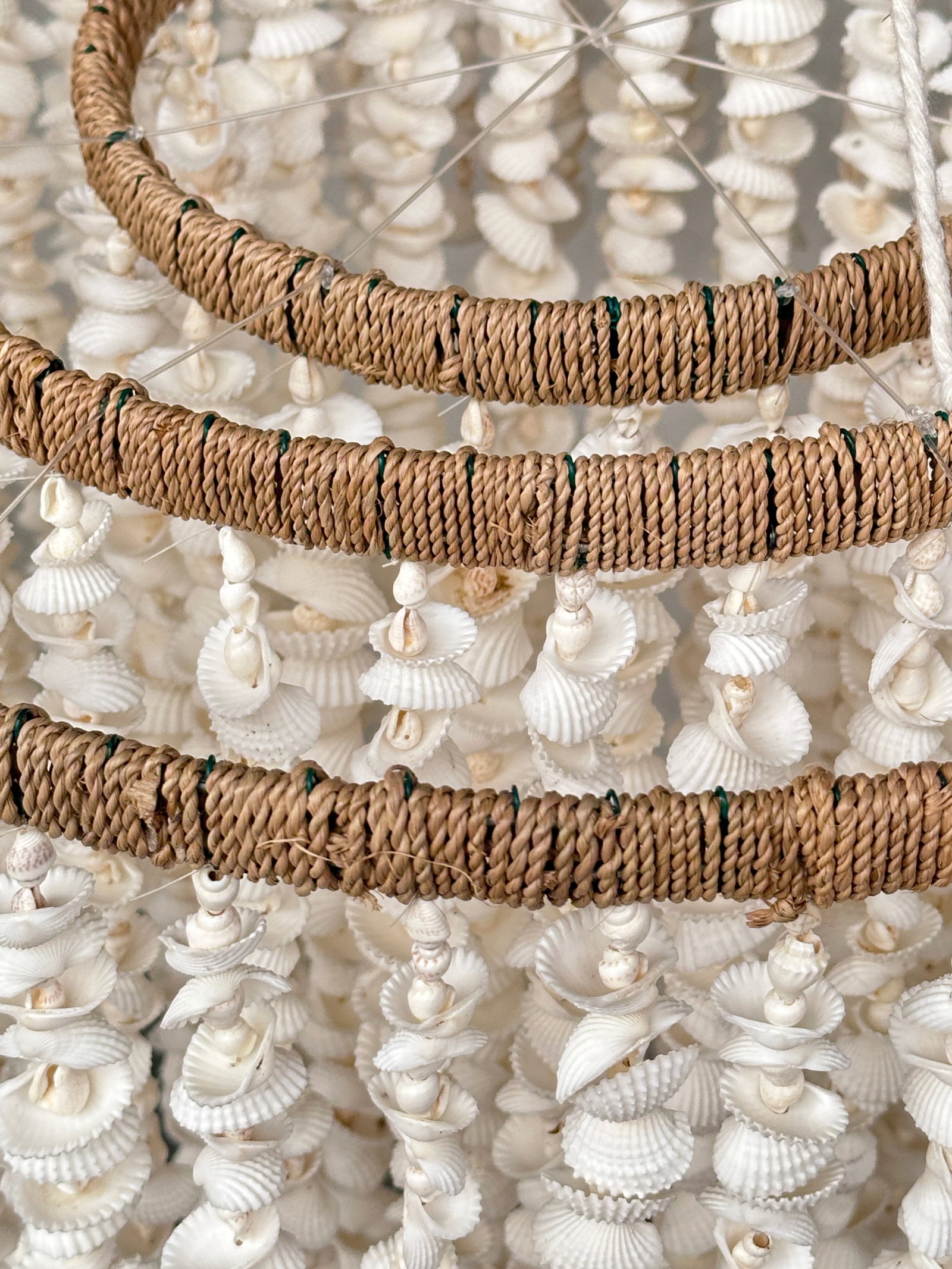 Stunning Shell Chandelier - 6