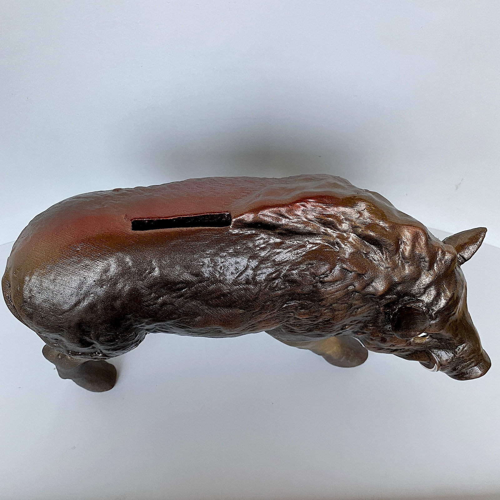 Cerabic boar statue - 3