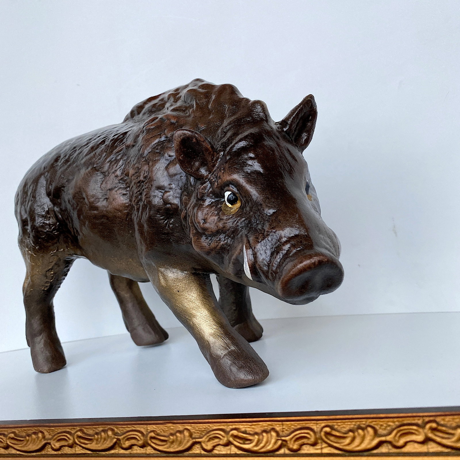 Cerabic boar statue - 5