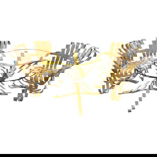 Frank Gehry Cross Check Chairs and Face Off Table Set of 3: 2 Frank Gehry Cross Check Chairs by Knoll Circa 1990 Featuring hard white maple veneer strips Gehry and Knoll Stamps on the underside Frank Gehry "Face Off" table with glass top by Knoll white