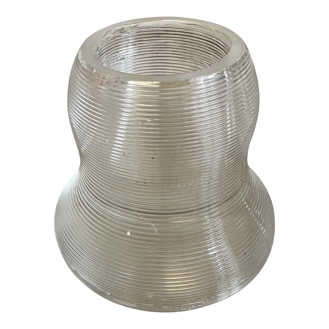 Antique Two-Tier Edwardian English Blown Glass Match Strike: Very unusual two tier tall Edwardian English hand blown glass match striker Condition: Alterations: Original Condition Unaltered Imperfections: Some Imperfections Condition Notes: Some light dings. Pr