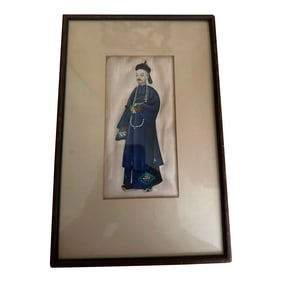 Early 19th Century Chinese Painting of a Nobleman in Period Clothes