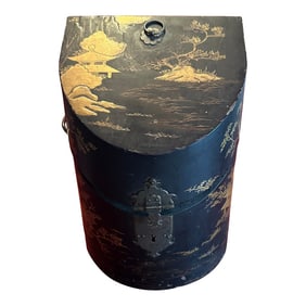 19th Century Japanese Export Lacquer English Knife Box