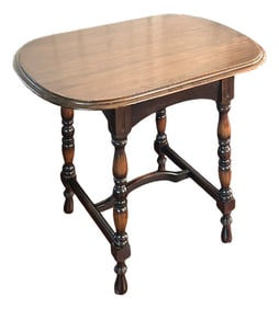 Early 20th Century Jacobean Mahogany Center Table