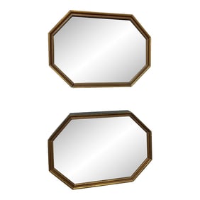 1920s Framed Cast Plaster Intaglios- a Pair