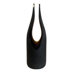 Tord Boontje and Emma Woffenden for Artecnica Black Glass Vase Sculpture