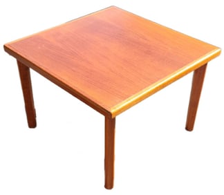 Go back to the 60s & 70s w/ this MCM Scandinavian Gallery teak coffee table. 27.5" Square x 18.5 H.