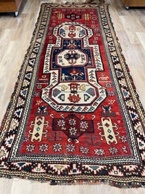 Early Dated 1882 Kazak Caucasian Rug-5057