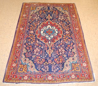 Persian SAROUK RUG 3'6" X 5'2"