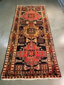 STUNNING AUTHENTIC PERSIAN RUG 4'.0" X9'.6"