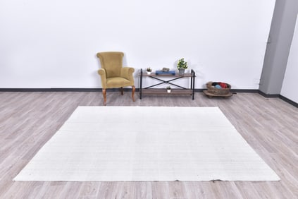 6'10'' x 8'9'' Turkish Flatweave Kilim Rug - 60847