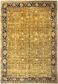 16.2 x 26.8 Tan Brown Jaipour Odd Size Large Rug #PIX-482