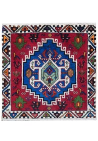 2 x 2 Persian Small Rug # 22966