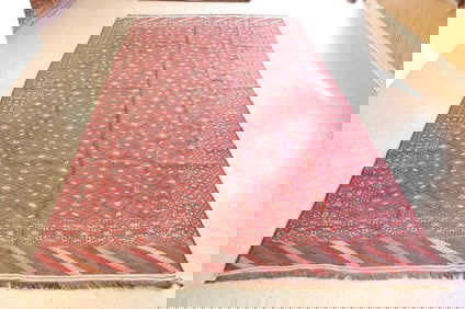 TURKMAN YAMOUTH SOUMAK KILIM 6'1" x 10'10"