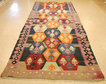 CAUCASIAN KILIM 5x12.9