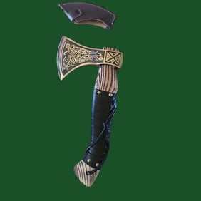 Viking Style Carbon Steel Head Hatchet Custom Axe