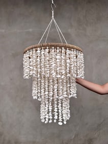 Stunning Shell Chandelier