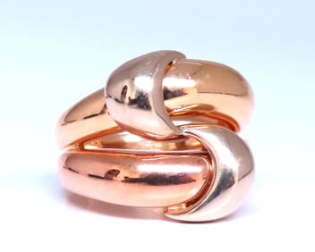 Mod Wrap Love Crest Ring 18kt Gold 12543