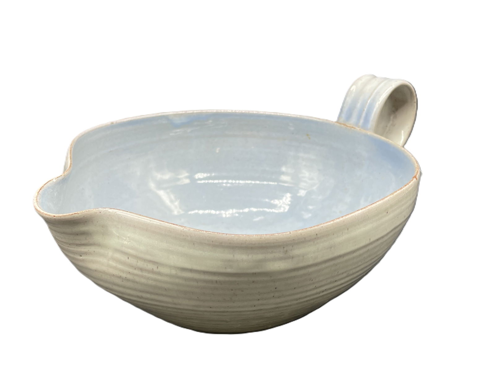 Edwin & Mary Scheier Pitcher Pottery Swirle MCM Vintage Signed: Date/Period: UNKNOWN Dimension: Approx 4" tall x 9" x 6.75" Material: pottery Additional Information: This stunning vintage pitcher by Edwin and Mary Scheier is a beautiful addition to any Mid-Century