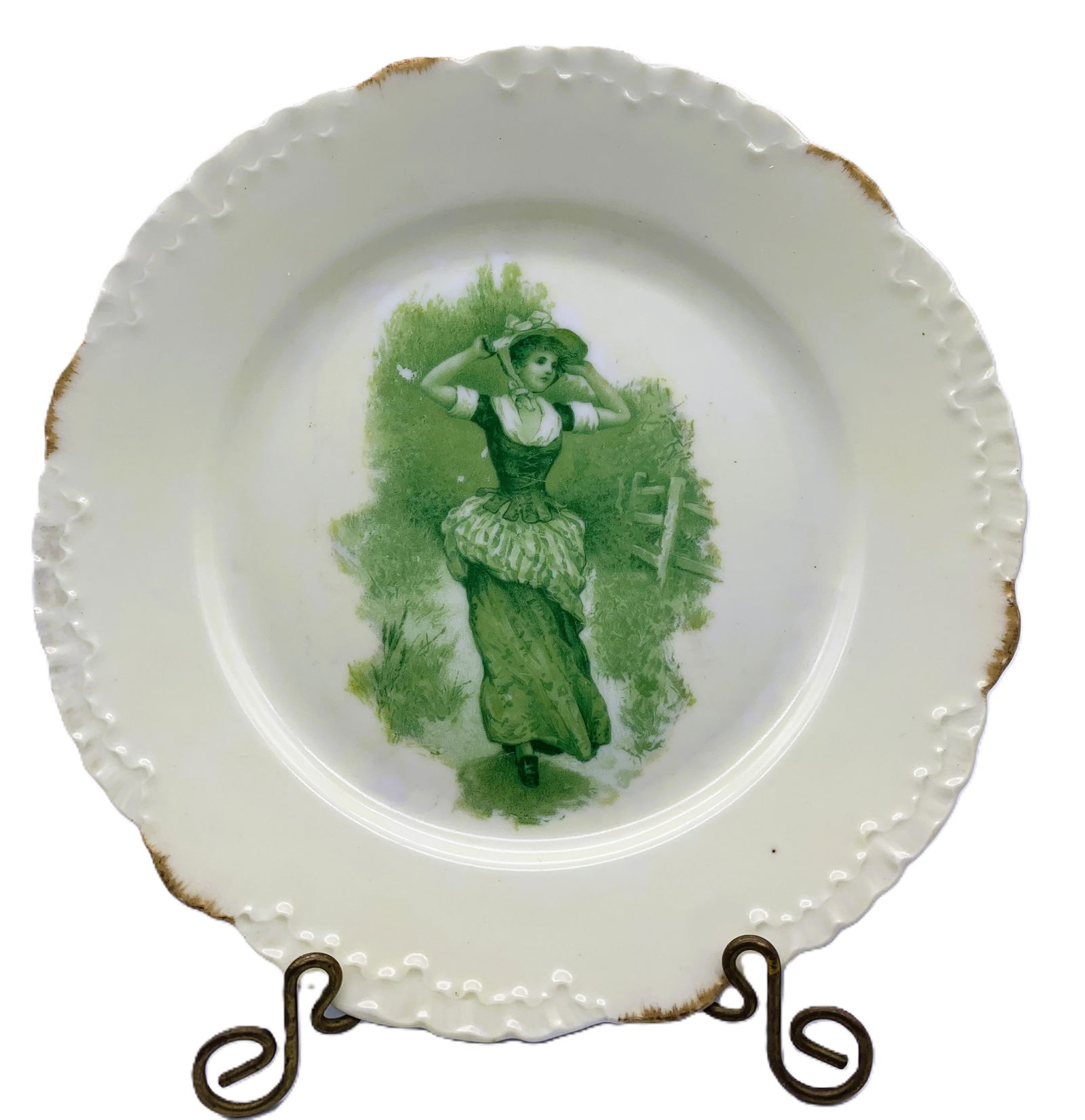 RARE ROSENTHAL PRINTEMPS GERMANY MONBIJOU WOMAN WITH BONNET (1 of 6)