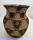 Yavapai woven miniature basketry olla ca 1900