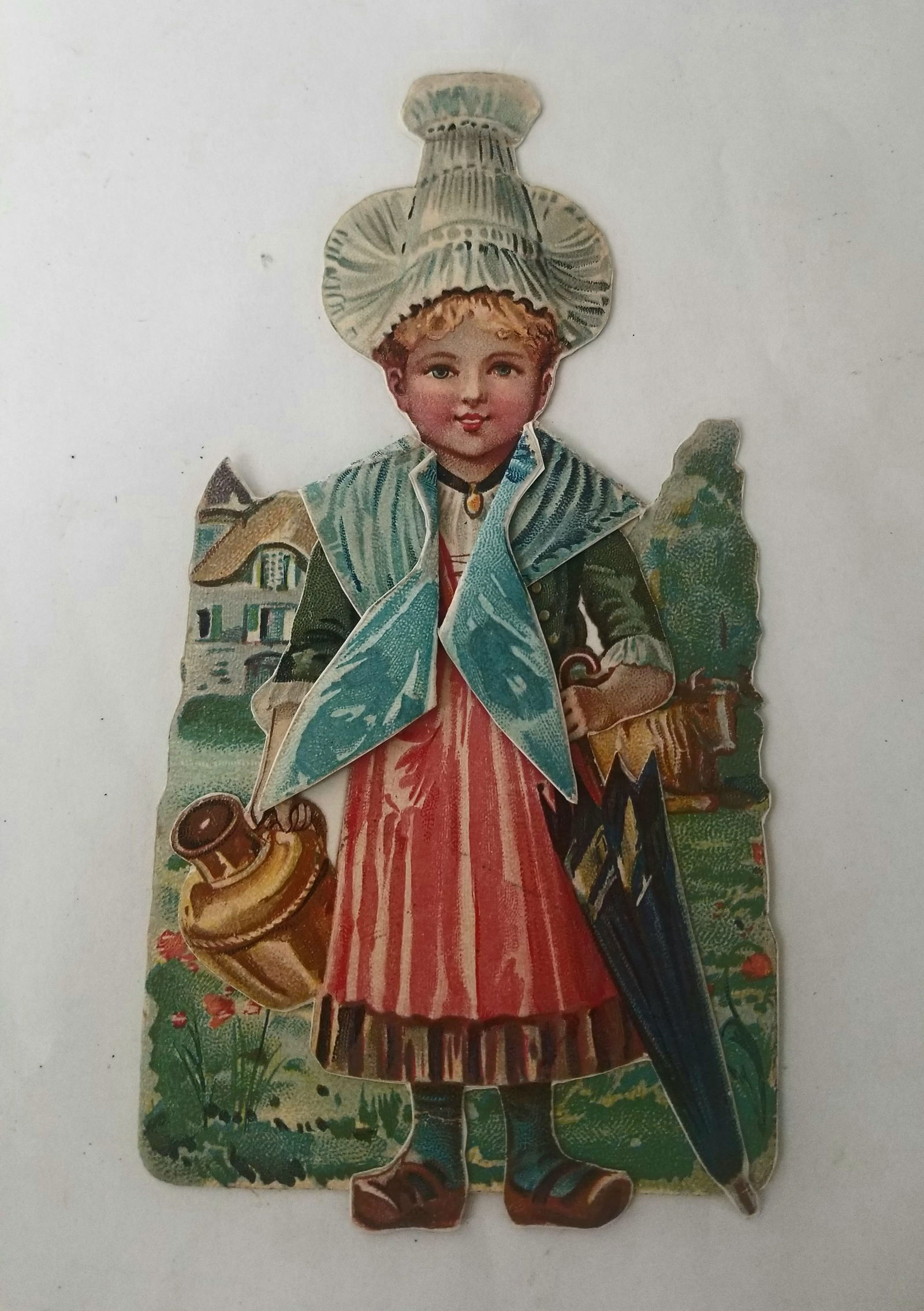 French paper two-piece advertisement (1 of 2)