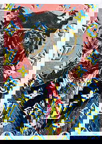 Death NYC Gucci Panther LV: Title:Death NYC Gucci Panther LV Date/Period:21st Century Materials:Giclee on Fine art 300 gsm paper Size:17 3/4 x 12 1/2 inches Description:Artist: Death NYC, limited edition giclee on paper, out of