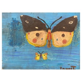 Fernand Audet French Impressionist Oil, Mid-20th Century