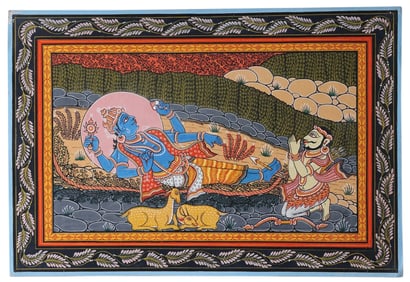 Lord Krishna's Last Moment on Earth