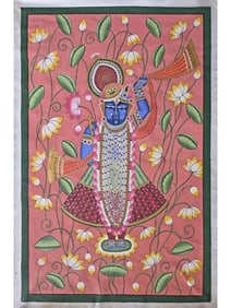 A Glimpse of the Divine: Shrinathji's Sacred Presence  Step into a world of spiritual devotion and