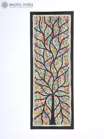 A Tapestry of Divine Feminine Power: Introducing the Saraswati Mata Pachedi  This exquisite Mata Ni