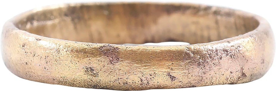 VIKING WOMAN’S WEDDING RING, C.850-1050 AD, SIZE 8 3/4 (1 of 5)