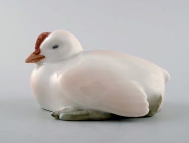 Royal Copenhagen figure of chicken # 266.