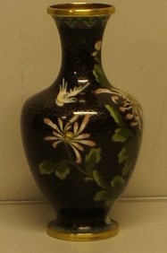 Cloisonne vase enamelled metal. I have 2 vases.