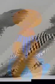 Lisa Larson for Gustavsberg Studio, "Lotta": Lisa Larson for Gustavsberg Studio, "Lotta" semi-glazed stoneware. Height 19 cm. In perfect condition. We have two figurines. Reserve: $329.00 Shipping: Domestic: Shipping rates are determined by des