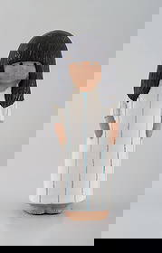 Lisa Larson for Gustavsberg. Girl in glazed ceramics. Dated 1993.: Lisa Larson for Gustavsberg. Girl in glazed ceramics. Dated 1993. Measures: 16 x 6 cm. In very good condition. Stamped. Reserve: $210.00 Shipping: Domestic: Shipping rates are determined by destinati