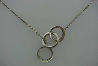 COOL Tiffany & Co. Sterling Silver Necklace