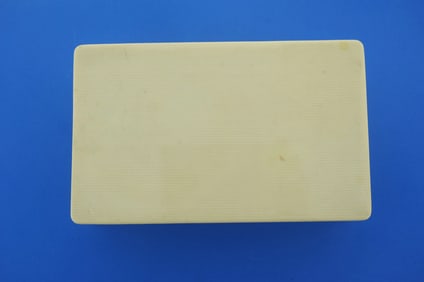 VICTORIAN C.1900 ANTIQUE BOX CASE JEWELRY STAMPED UNIQUE