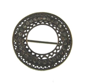 GORGEOUS Sterling Silver & Marcasite Brooch