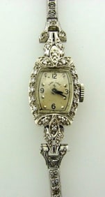 Lady Elgin 14k White Gold