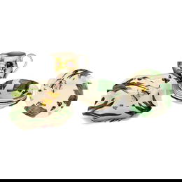 Spode England Floral Haven Serving Bowl, Salad Bowls(6), and Pitcher - Set of 8